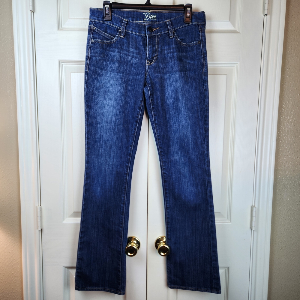 Old Navy Women's Blue Boot Cut Jeans